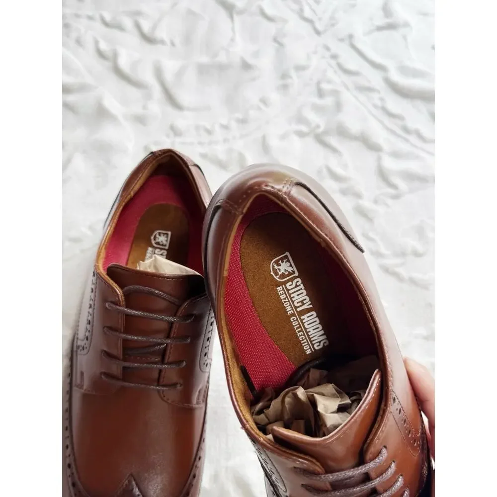 Stacy Adam’s Nichols Wing Tip Lace Up Size 7M